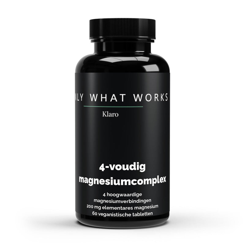 Magnesium 4-fold complex - 60 vegan tablets — Klaro supplement