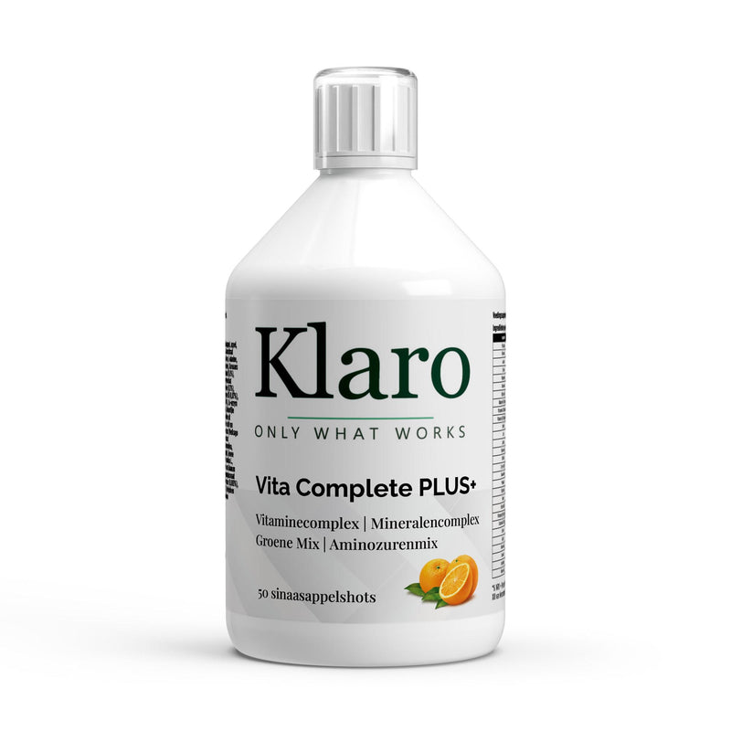 Vita Complete – Multivitamin Shots - Fresh Orange - 500ml — Klaro supplement