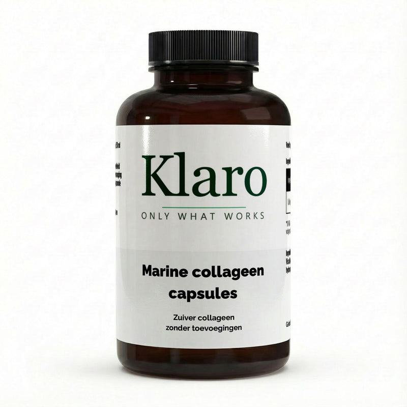 Vis Collageen Peptiden (2000-5000 DA) - 120 Capsules — Klaro supplement
