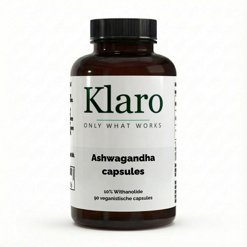 Ashwagandha - 90 vegan capsules — Klaro supplement