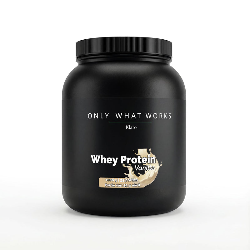 Whey Proteïne Vanilla - 1,000g — Klaro supplement