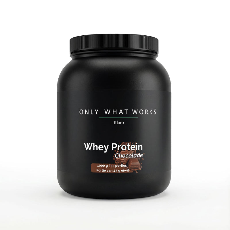 Whey Proteïne Chocolate - 1,000g — Klaro supplement