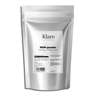 MSM Poeder - 500g — Klaro supplement