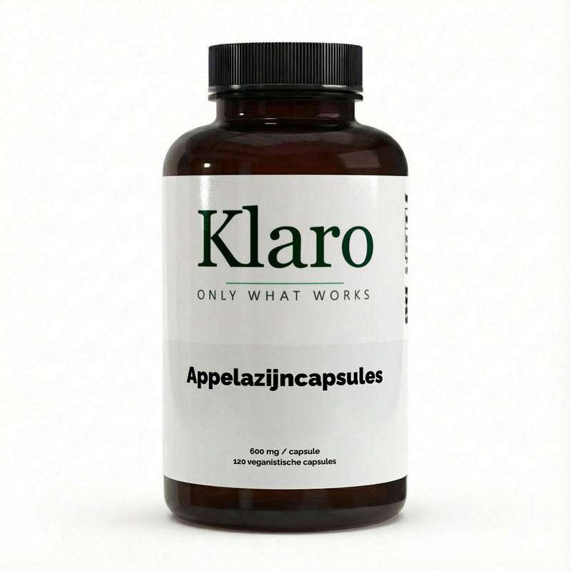 Appelazijn Extract Capsules (600mg per capsule) - 120 vegan capsules — Klaro supplement