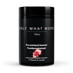 Pre-Workout Booster Raspberry - 520g — Klaro supplement
