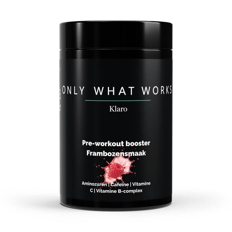 Pre-Workout Booster Raspberry - 520g — Klaro supplement
