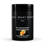 Pre-Workout Booster Orange - 520g — Klaro supplement