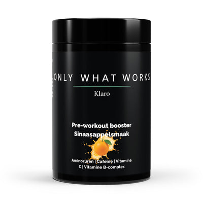 Pre-Workout Booster Orange - 520g — Klaro supplement