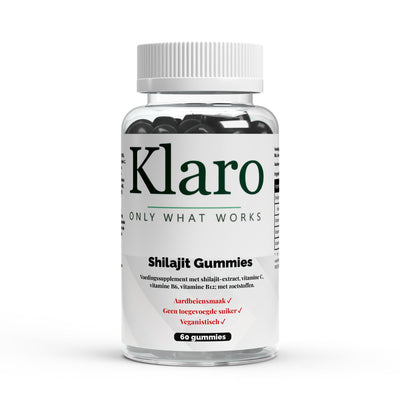 Shilajit Gummies + Vitamin C,B6, B12 - 60 pcs. — Klaro supplement