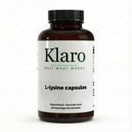 L-Lysine - 100 Capsules — Klaro supplement