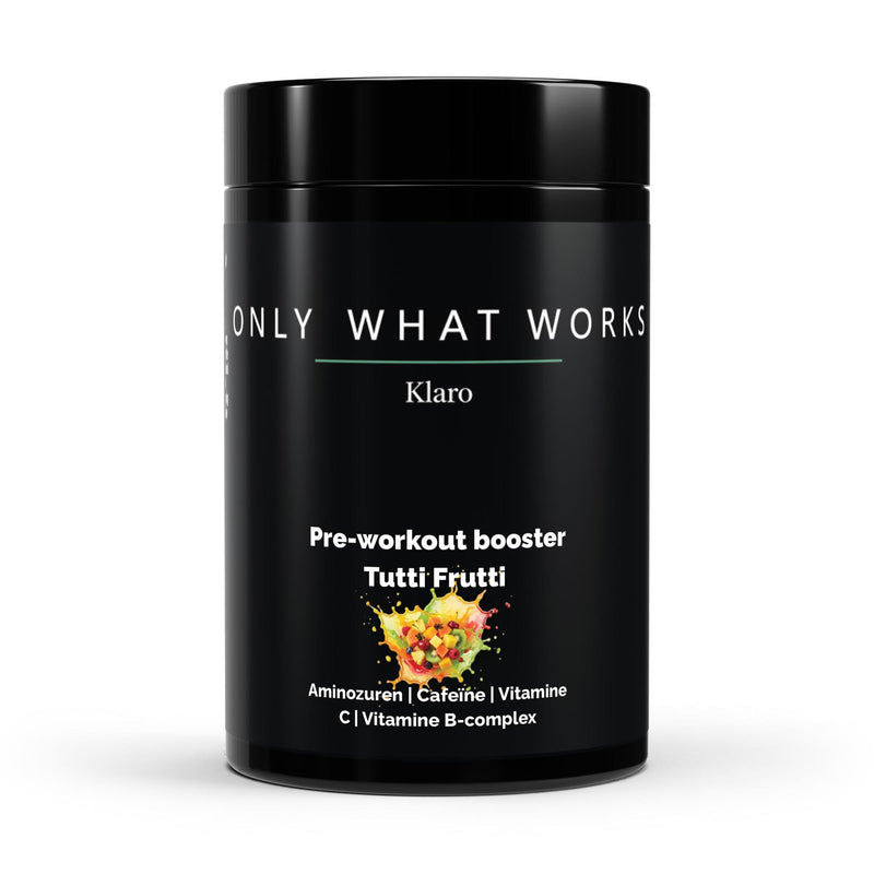 Pre-Workout Booster Tutti Frutti - 520g — Klaro supplement