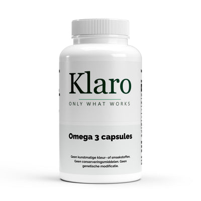 Omega 3 Visolie - 120 Softgels — Klaro supplement