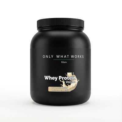 Whey Proteïne Vanilla - 1,000g — Klaro supplement