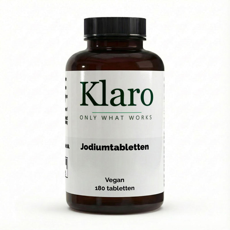 Iodine (Jodium) - 180 vegan tablets — Klaro supplement