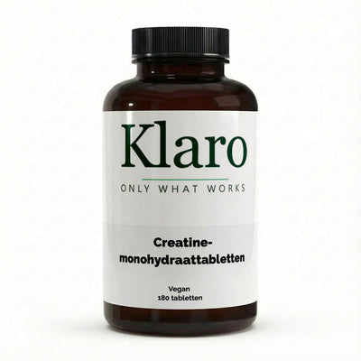 Creatine Monohydraat - 180 vegan tablets — Klaro supplement