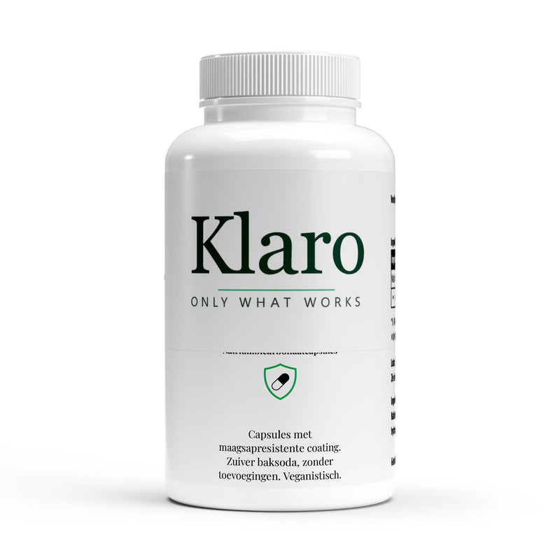 Bicarbonaat  - 120 Capsules — Klaro supplement