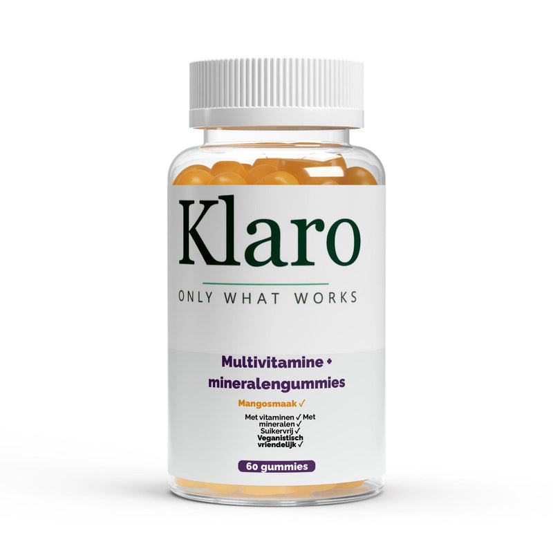 Multivitamin + Mineral Gummies - 60 pcs. — Klaro supplement