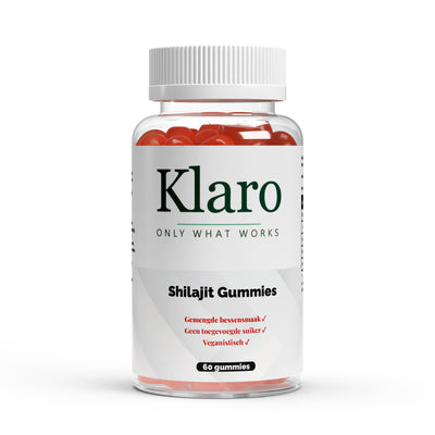 Shilajit Gummies 1000 + Vitamin C,B6, B12 - 60 pcs — Klaro supplement